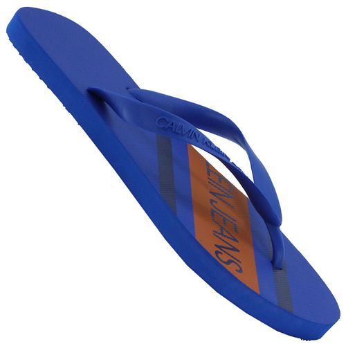 Chinelo Calvin Klein Logo Listras