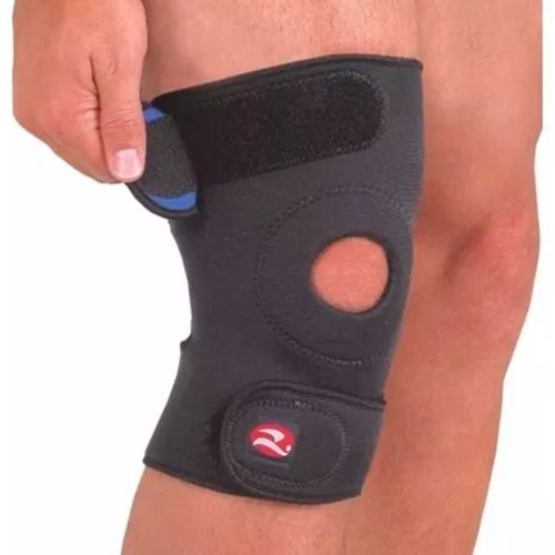 Joelheira Realtex C/ Orificio Neoprene Ajustavel Unissex