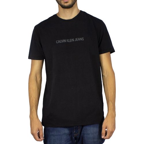 Camiseta Calvin Klein Logo Centralizado Masculino