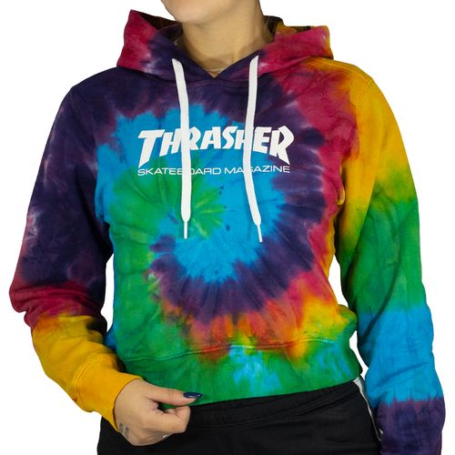 Blusa Thrasher Tie Dye Mag Feminino