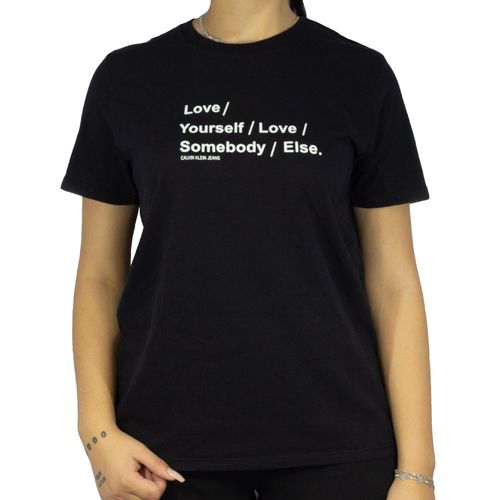 Camiseta Calvin Klein Dia Dos Namorados Feminino