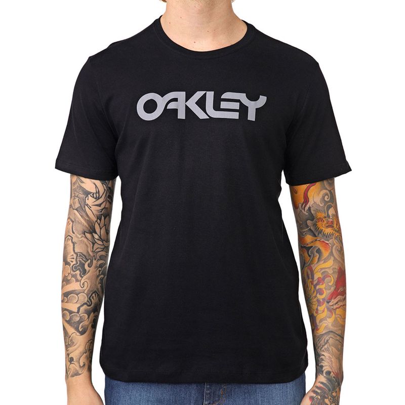 Camisa Masculina Oakley Logotipo Classico Original 2 Mark