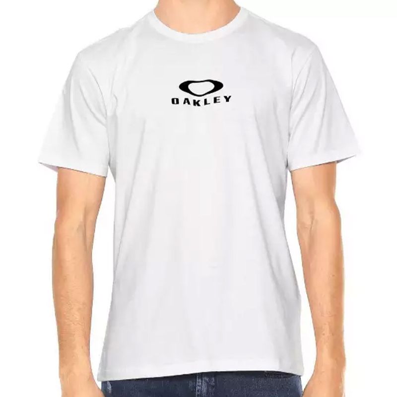 Camiseta Oakley Bark New White - Masculina