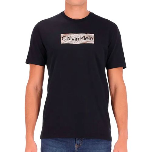 Camiseta Calvin Klein Logo Sand Masculino
