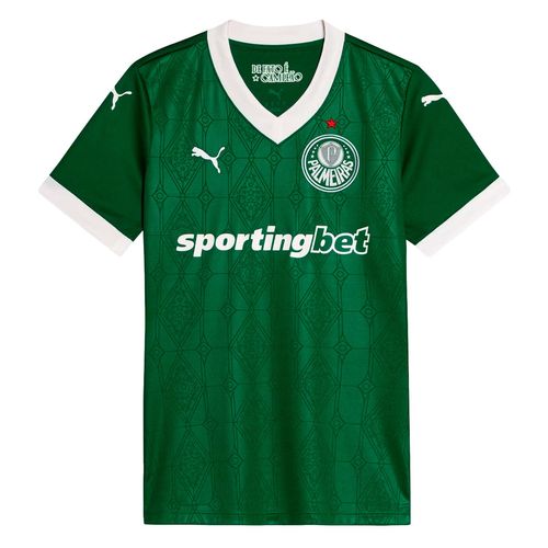 Camisa Puma Palmeiras Torcedor I 25/26 Feminino