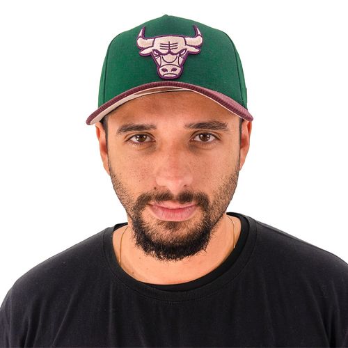 Boné Aba Curva New Era Bulls Core Unissex